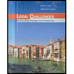 Legal Challenges for the Global Manager and Entrepreneur