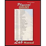 Physical Geology Lab. Man.