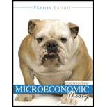 Intermediate Microeconomic Theory