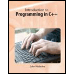 Introduction to Programming in C++