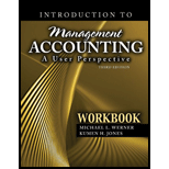 Intro. to Management Accounting Workbook