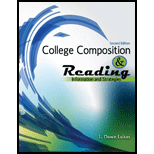 College Composition and Reading