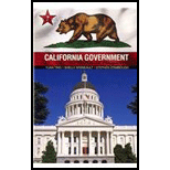 California Government in National Perspective