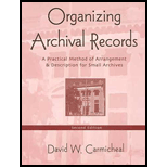 Organizing Archival Records   With CD