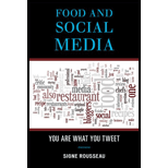 Food and Social Media You Are What You Tweet