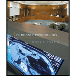 Forensic Psychology  Use of Behavioral Science in Criminal Justice (Custom)