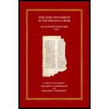 New Testament in the Original Greek