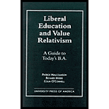 Liberal Education and Value Relativism