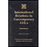 Internatl. Relations in Contemporary Africa