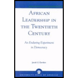 African Leadership in Twentieth Century