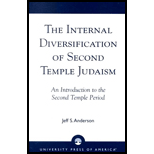 Internal Diversification of Second Temple Judaism  An Introduction to the Second Temple Period