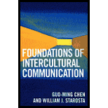 Foundations of Intercultural Communication