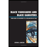 Black Vanguards and Black Gangsters