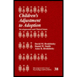 Childrens Adjustment to Adoption