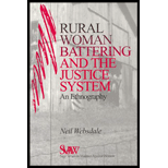 Rural Women Battering and the Justice System  An Ethnography