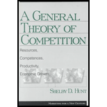 General Theory of Competition  Resources, Competences, Productivity, Economic Growth