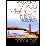 Handbook of Mixed Methods in Social and Behavioral Research