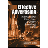 Effective Advertising  Understanding When, How, and Why Advertising Works