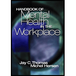 Handbook of Mental Health in Workplace