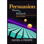 Persuasion  Theory and Research