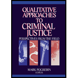 Qualitative Approach to Criminal Justice  Perspectives from the Field