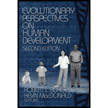 Evolutionary Perspectives on Human Development