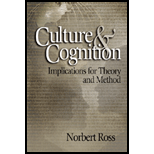 Culture and Cognition  Implications for Theory and Method