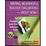 Writing Meaningful Teacher Evaluations  Principals Quick Start Reference Guide