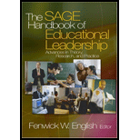 Sage Handbook of Educational Leadership