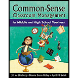 Common Sense Classroom Management for Middle and High School Teachers