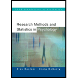 Research Methods and Statistics in Psychology