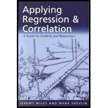 Applying Regression and Correlation