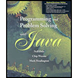 Programming and Problem Solving With Java   With Updated CD