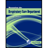 Managing the Respiratory Care Department With Cd