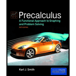 Precalculus  Functional Approach to Graphing and Problem Solving