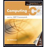 Computing with C+++ and the NET Framework   With CD