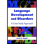 Language Development and Disorders  A Case Study Approach