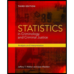 Statistics in Criminology and Criminal Justice 3RD Edition, Jeffery T 