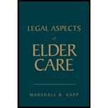 Legal Aspects of Elder Care