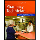 Pharmacy Technician Laboratory Manual