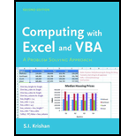 Computing With Excel and VBA   With CD