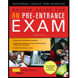 Review Guide for RN Pre Entrance Exam   With CD