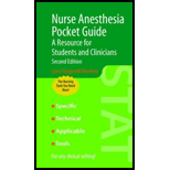 Nurse Anesthesia Pocket Guide A Resource for Students and Clinicians