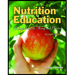 Nutrition Education Linking Research, Theory, and Practice