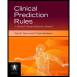 Clinical Prediction Rules