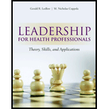 Leadership for Health Professionals