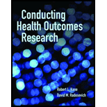 Conducting Health Outcomes Research