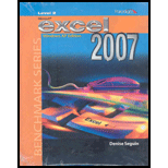 Microsoft Excel 2007, Windows XP Level 2  With CD