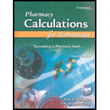 Pharmacy Calculations for Technicians   With CD