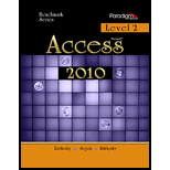 Microsoft Access 2010  Level 2   With CD